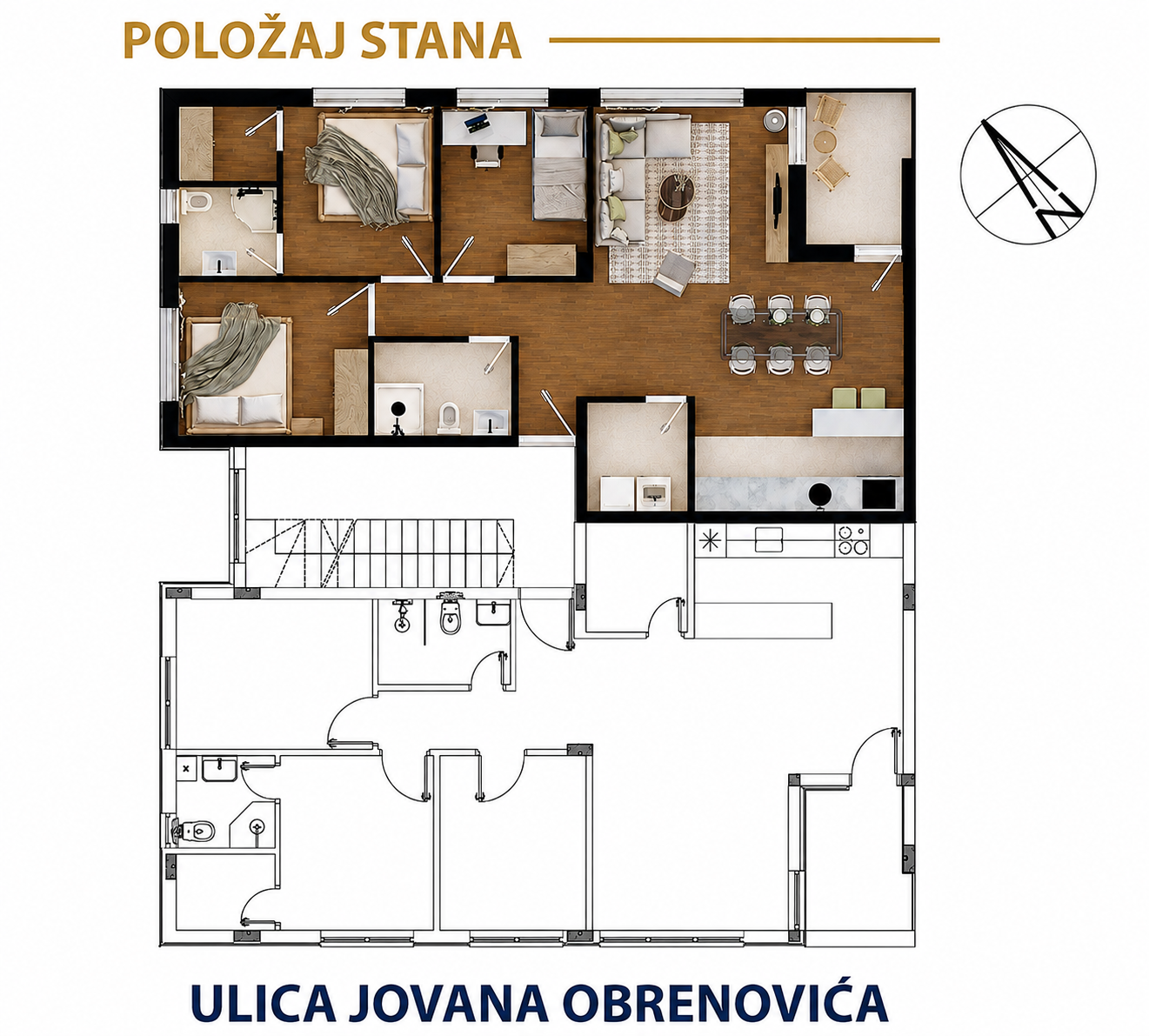 Položaj stana G4a